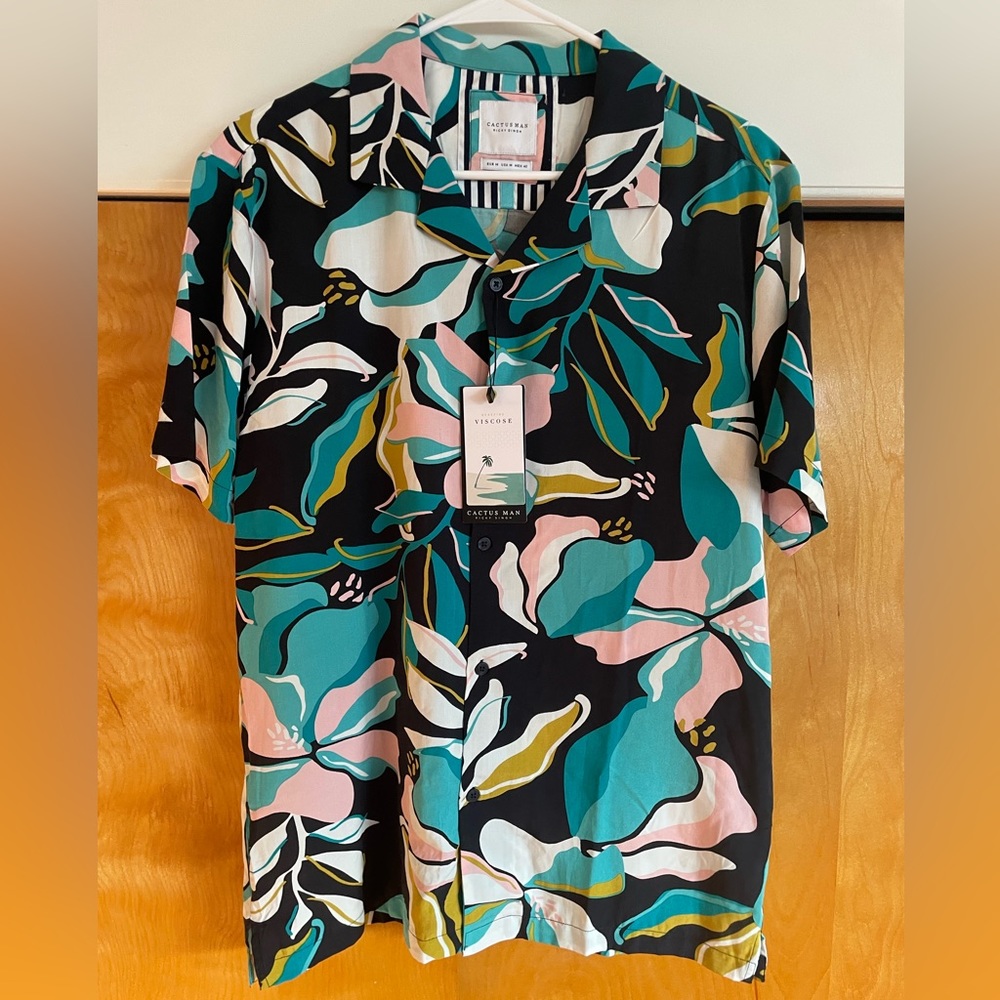 Floral Print button up